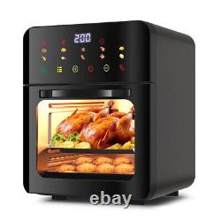 10L Mini Oven Electric Grill Convection Air Fryer Oven Touch Screen 1350W 220V