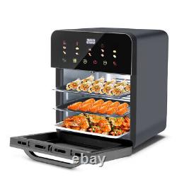 10L Mini Oven Electric Grill Convection Air Fryer Oven Touch Screen 1350W 220V