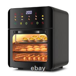 10L Mini Oven Electric Grill Convection Air Fryer Oven Touch Screen 1350W 220V