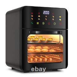 10L Mini Oven Electric Grill Convection Air Fryer Oven Touch Screen 1350W 220V