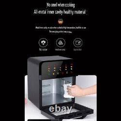 10L Mini Oven Electric Grill Convection Air Fryer Oven Touch Screen 1350W 220V