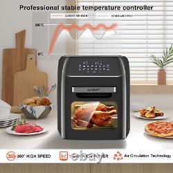 12L Air Fryer Low Fat Healthy Air Convection Oven Cooking Oil Free Kitchen 1800W