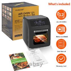 12L Air Fryer Low Fat Healthy Air Convection Oven Cooking Oil Free Kitchen 1800W