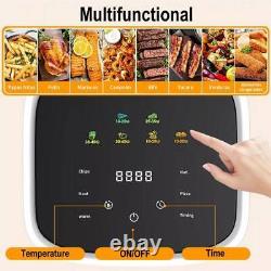 15L Air Fryer 3 Tiers LCD Electric Oven Reheat Healthy Frying Chips Cooker Timer