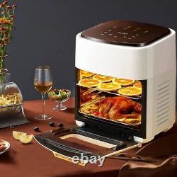 15L Air Fryer Kitchen Roast Oven 3Layers Low Oil Frying Reheat Electric Cooker