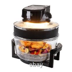 17L Air Fryer Halogen Convection Oven 1400W Electric Multi Function Cooker