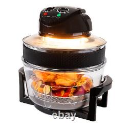 17L Digital Air Fryer Halogen Convection Oven 1400W Electric Cooker Low Fat