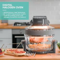 17L Halogen Air Fryer Digital Rotary Convection Oven Multi Cooker Low Fat Health