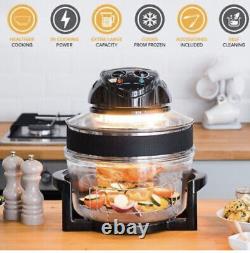 17L Halogen Air Fryer Digital Rotary Convection Oven Multi Cooker Open To Offers