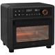 2 In 1 Air Fryer Oven 13l Mini Countertop Convection, Black