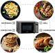 20l 3-in-1 Microwave Grill Convection Oven Combination Cook Stainless Steel 800w