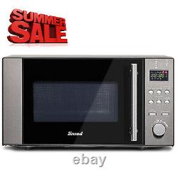20L 3-IN-1 Microwave Grill Convection Oven Combination Cook Stainless Steel 800W