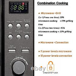 20L 3-in-1 Combination Microwave Oven with Convection and Grill Digital Timer