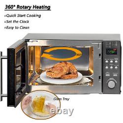 20L Digital Microwave Oven Grill Convection Combination 800W Stainless Steel