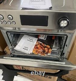 24L Air Fryer Oven With Rotisserie Large XXL Digital Knob 1800W 10 Multifunction