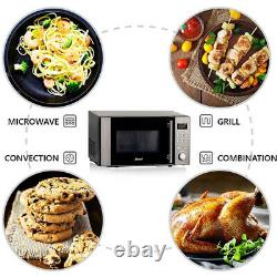 3 IN 1 Combination Microwave Oven Grill Convection 800W 9 Auto Cook Setting 20L