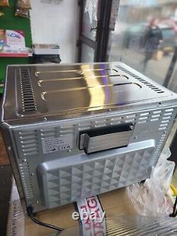 30L Air Fryer Oven With Rotisserie LCD Timer, Temperature Control, Double Glas