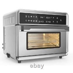 30Qt Touchscreen Air Fryer Toaster Oven with 3 Cooking Levels, Dehydration ARIA