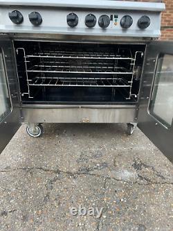 6 Burner Cooker with convection oven Nat Gas + Electric 13 amp Marwood Vulcan