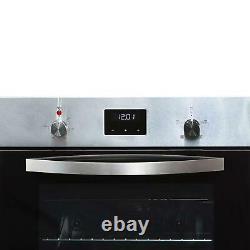 60cm Single Electric Fan Oven, Digital Display, Built-in / Under SIA SO114SS