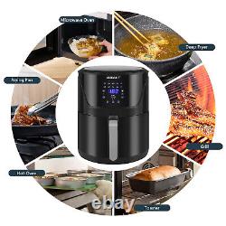 7L Air Fryer Healthy Cooker Oven Cooker Oil Free Low Fat Frying with Timer 1800W
