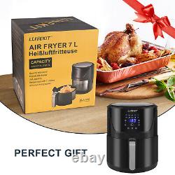7L Air Fryer Healthy Cooker Oven Cooker Oil Free Low Fat Frying with Timer 1800W