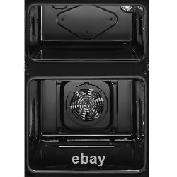AEG 6000 Built In Electric Double Oven Stainless Steel DEB331010M