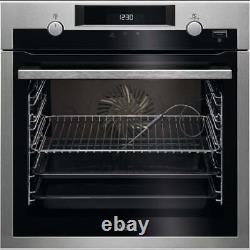 AEG BCS556020M Single Oven Electric with SteamBake in Stainless Steel BLEMISHED
