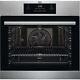 Aeg Beb231011m Single Oven Electric Built In In Stainless Steel Blemished