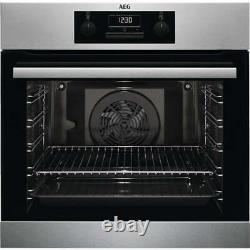 AEG BEB231011M Single Oven Electric Built In in Stainless Steel BLEMISHED