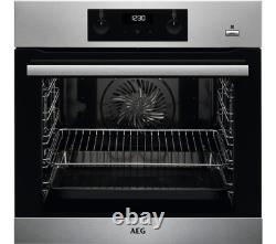 AEG BES356010M Single Oven Electric with Steambake in Stainless Steel BLEMISHED