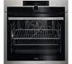 Aeg Bpe948730m Single Oven Built In Pyrolytic In Stainless Steel
