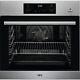 Aeg Bpk35502hm Single Oven Electric Built In Stainless Steel Refurbished