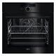 Aeg Bpk948330b Single Oven Electric Built In Pyrolytic In Black Grade A