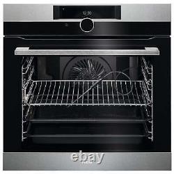 AEG BPK948330M Single Oven Built In Electric AssistedCooking Pyrolytic Stainless