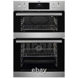 AEG DEB331010M Built In Multi-Function Double Oven Rotary Controls CLEARANCE