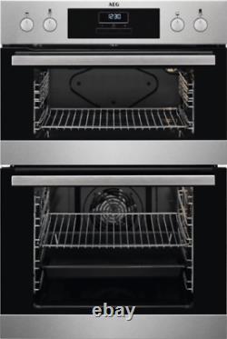 AEG DEB331010M Built in Electric Double Oven Stainless Steel BLEMISHED