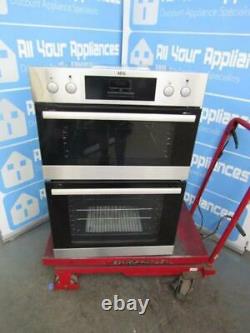 AEG DEB331010M Built in Electric Double Oven Stainless Steel BLEMISHED