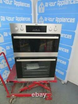 AEG DEB331010M Built in Electric Double Oven Stainless Steel HA1466