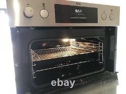AEG DEB331010M Electric Double Oven Stainless Steel