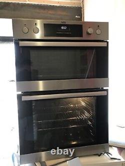 AEG DEB331010M Electric Double Oven Stainless Steel