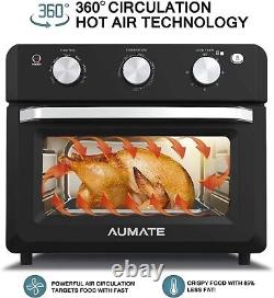 AUMATE Air Fryer Toaster Oven 18L Convection Mini Oven 1600W Large Roaster Oven
