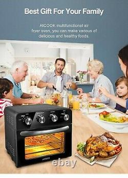 Aicook Air Fryer Toaster Oven 23L Convection Mini Oven Electric with Rotisserie