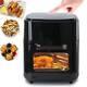 Air Fryer 15l Electric Oven Lcd Reheat 3layer Kitchen Low Oil Fat Frying Cooker