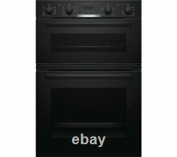 BOSCH Serie 4 MBS533BB0B Electric Built In Double Oven Black safeer