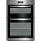 Beko Bdf26300x Built In 59cm A/a Electric Double Oven Stainless Steel New