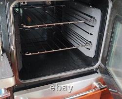 Belling Stainless Steel Double Oven Cooker Ceramic Top