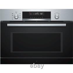 Bosch CPA565GS0B Serie 6 Built-in Combination Microwave Oven With Steam Cooking