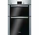 Bosch Hbm13b251b Double Oven In Stainless Steel Built In Graded