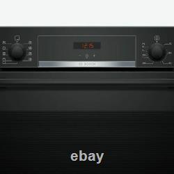 Bosch Hbs534bb0b Serie4 Multifunction Integrated Electric Oven In Black, A Rated
